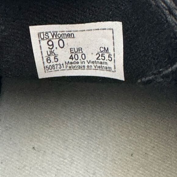 Vans Asher Perforated Women's Slip On Shoes Size 9 Medium Black Pre-Owned - Picture 12 of 12